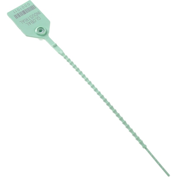Adjustable Plastic Truck Seal, 9L, Pastel Green, 100PK